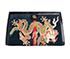 Gucci Ophidia Embroidered Dragon Shoulder Bag, front view